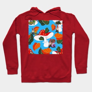 mushroom gnome cottagecore Hoodie